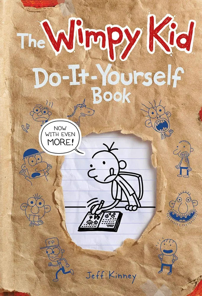 Diairy Of A Wimpy Kid Do-it-yourself Book By Jeff Kinney