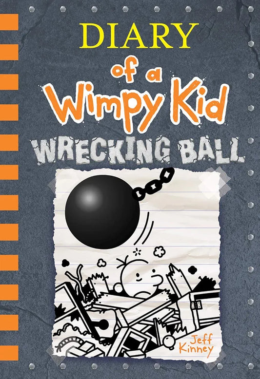 Diairy Of A Wimpy Wrecking Ball book #14 By Jeff Kinney