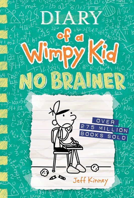 Diairy Of A Wimpy Kid No Brainier Book #18 By Jeff Kinney