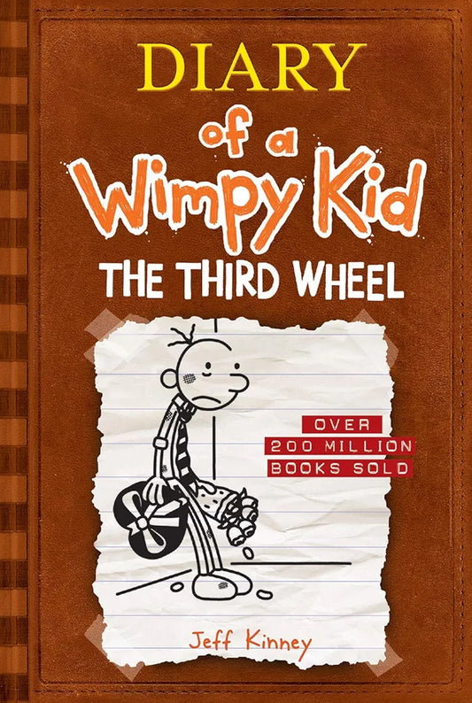 Diairy Of A Wimpy Kid The Third Wheel Book #7 By Jeff Kinney