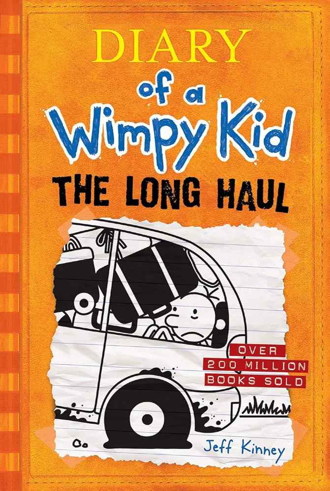 Diairy Of A Wimpy Kid The Long Haul Book #9 By Jeff Kinney