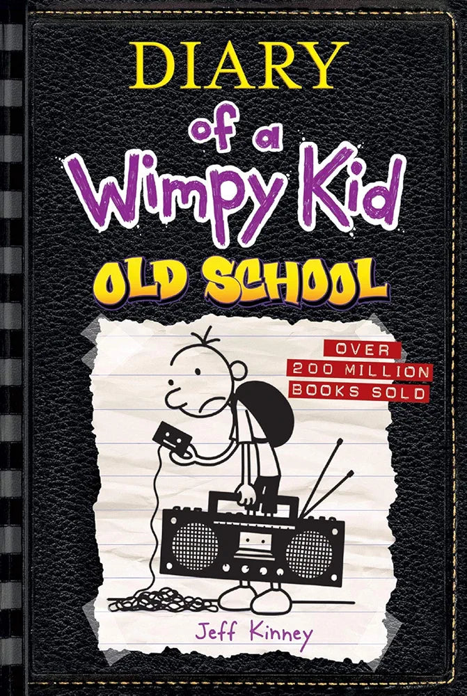 Diairy Of A Wimpy Kid Old School Book #10 By Jeff Kinney