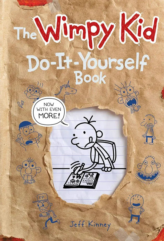 Diairy Of A Wimpy Kid Do-it-yourself Book By Jeff Kinney