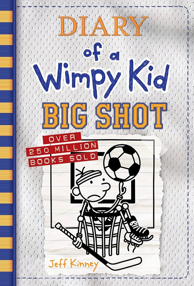 Diairy Of A Wimpy Kid Big Shot Book #16 By Jeff Kinney