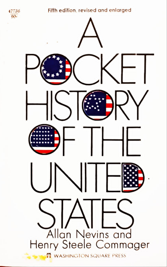 A Pocket History Of The United States By Allan Nevins